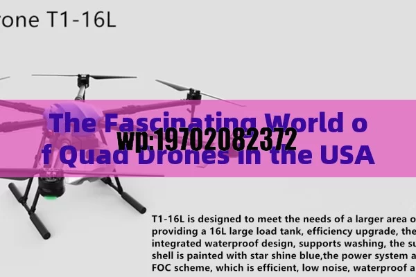 The Fascinating World of Quad Drones in the USA: Unleashing Potential and Innovation