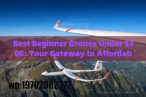 Best Beginner Drones Under $300: Your Gateway to Affordable Sky Adventures